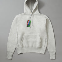 SWEATSHIRT EPAIS - GRIS CHINE - Cross-Knit® heavyweight 12 OZ - CAMBER USA