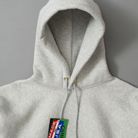 SWEATSHIRT EPAIS - GRIS CHINE - Cross-Knit® heavyweight 12 OZ - CAMBER USA