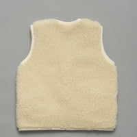 GILET ENFANT EN LAINE NATURELLE - DE 4 À 10 ANS - DIRECT TANNERIE
