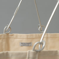 PANIER EN COTON PLIABLE - ACCORDION CANVAS MARKET BASKET - PUEBCO