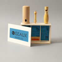 COFFRET TRIO - OISEAUX DE NUIT - HIBOUX MOYEN DUC, CHOUETTE HULOTTE & ATHENA - QUELLE EST BELLE COMPANY