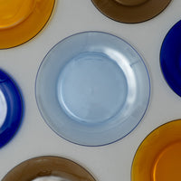 ASSIETTES PLATES X6 - VERRE TREMPÉ - LYS MARINE - 23,5 CM - DURALEX