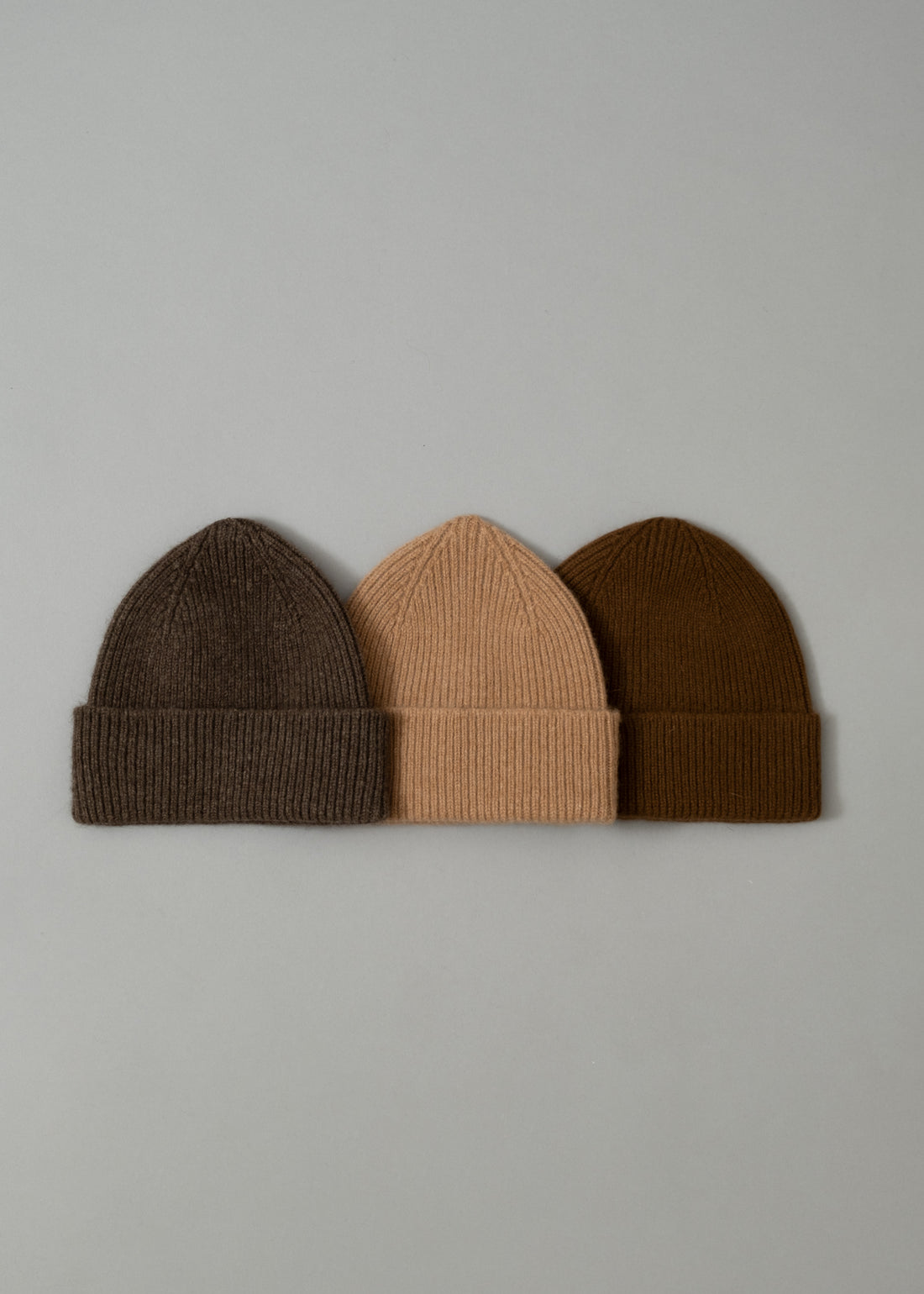 BONNET "BARRA" UNISEXE - LAINE D'AGNEAU / ANGORA - TONS BRUNS - MACKIE