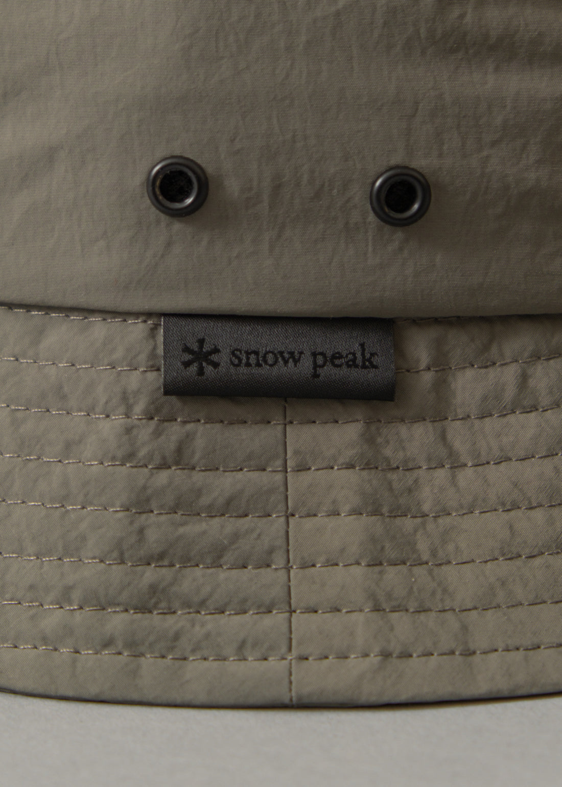 CHAPEAU DE RANDONNÉE - NYLON TUSSAH HAT - OLIVE - SNOW PEAK