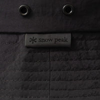 CHAPEAU DE RANDONNÉE - NYLON TUSSAH HAT - BLACK - SNOW PEAK