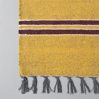 TAPIS - COLLEGE RUG - MUSTARD - PUEBCO
