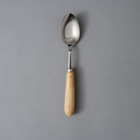 CUILLERE A SOUPE - INOX & BUIS - 21 CM - PALLARES SOLSONA