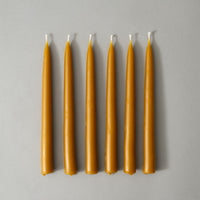 BOITE DE 6 CHANDELLES - CIRE D'ABEILLE NATURELLE - ESKA