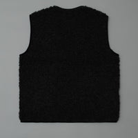 GILET MIXTE - DEEP BLACK - LAINE NATURELLE - COLDBREAKER
