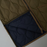 DOUDOUNE MIXTE MATELASSEE - PACKABLE - KAKI - MILITARY DOWN JACKET - TAION