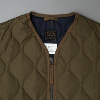 DOUDOUNE MIXTE MATELASSEE - PACKABLE - KAKI - MILITARY DOWN JACKET - TAION