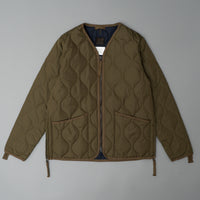 DOUDOUNE MIXTE MATELASSEE - PACKABLE - KAKI - MILITARY DOWN JACKET - TAION