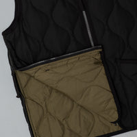 GILET MIXTE MATELASSE - PACKABLE - NOIR - MILITARY DOWN VEST - TAION