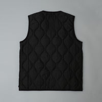 GILET MIXTE MATELASSE - PACKABLE - NOIR - MILITARY DOWN VEST - TAION