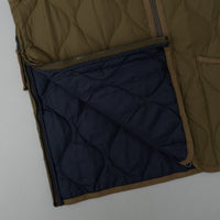 GILET MIXTE MATELASSE - PACKABLE - KAKI - MILITARY DOWN VEST - TAION