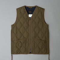 GILET MIXTE MATELASSE - PACKABLE - KAKI - MILITARY DOWN VEST - TAION