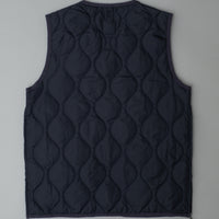 GILET MIXTE MATELASSE - PACKABLE - NAVY - MILITARY DOWN VEST - TAION