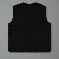GILET MIXTE - NOIR - LAINE NATURELLE - COLDBREAKER