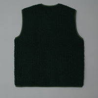 GILET MIXTE - DARK GREEN - LAINE NATURELLE - COLDBREAKER