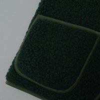 GILET MIXTE - DARK GREEN - LAINE NATURELLE - COLDBREAKER