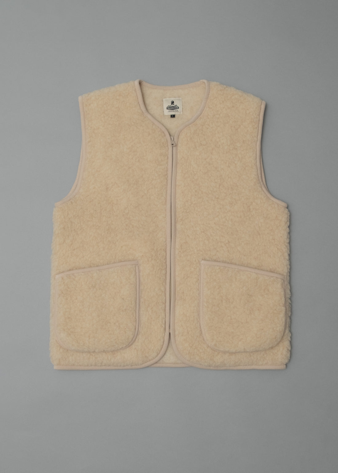 GILET MIXTE - NATUREL - LAINE NATURELLE - COLDBREAKER