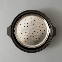 COCOTTE EN CÉRAMIQUE - 2,5 L - KAKOMI CERAMIC POT - NOIR - KINTO