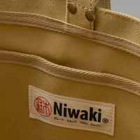 MINI SAC SEAU EN CANVAS - MINI KANTAN BAG - BEIGE - NIWAKI