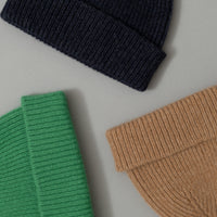 BONNET "BARRA KIDS" - LAINE D'AGNEAU / ANGORA - TONS NATURE - MACKIE