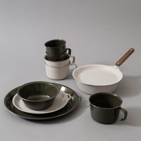 FORIS BOWL - BOL / CASSEROLE - 19,5 CM - ASH GREEN - KINTO