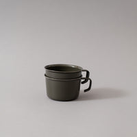 FORIS WIDE MUG - LARGE - 400 ML - ASH GREEN - KINTO