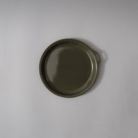 FORIS PLATE - ASSIETTE / POÊLE / COUVERCLE - 19,5 CM - ASH GREEN - KINTO