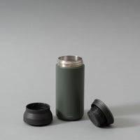 TRAVEL TUMBLER - GOURDE ISOTHERME - 350 ML - ASH GREEN - KINTO