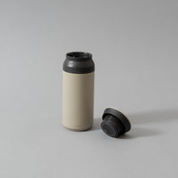 TRAVEL TUMBLER - GOURDE ISOTHERME - 350 ML - SAND BEIGE - KINTO