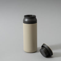 TRAVEL TUMBLER - GOURDE ISOTHERME - 500 ML - SAND BEIGE - KINTO