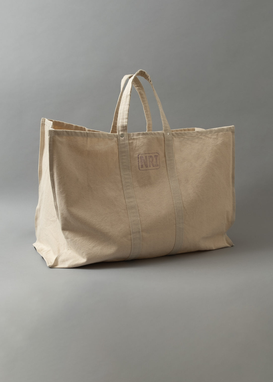 SAC XXL - ECRU - LABOUR TOTE BAG - CANVAS COTON - PUEBCO
