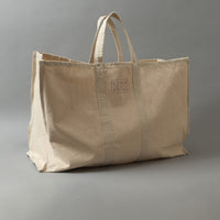SAC XXL - ECRU - LABOUR TOTE BAG - CANVAS COTON - PUEBCO