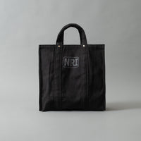 SAC TOTE EN CANVAS - LABOUR TOTE BAG SMALL - BLACK - PUEBCO