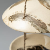 MANGEOIRE / ABREUVOIR EN TERRE MÊLÉE - "SERIE MANGEOIRES" - NATUREL - LÉA BALDASSARI X MAGASIN VIVANT!