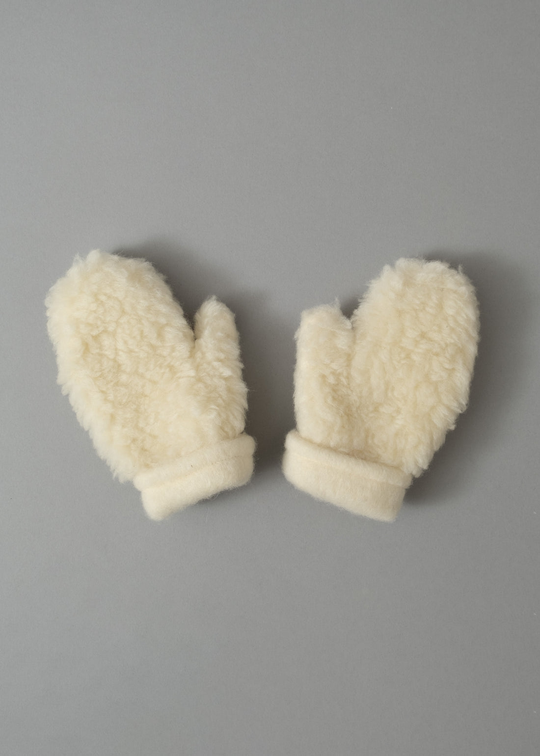 MOUFLES ENFANT EN LAINE NATURELLE - 2 À 8 ANS - DIRECT TANNERIE