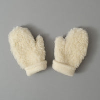 MOUFLES ENFANT EN LAINE NATURELLE - 2 À 8 ANS - DIRECT TANNERIE