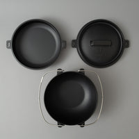 PACK XL EN FONTE - COCOTTE / FOUR / POELE - SNOW PEAK