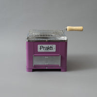 STREET FOOD BBQ - POELE DE CUISSON + GRILL - VIOLET - PRAKTI