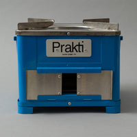 STREET FOOD BBQ - POELE DE CUISSON + GRILL - BLEU - PRAKTI