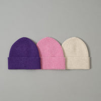 BONNET "BARRA" UNISEXE - LAINE D'AGNEAU / ANGORA - TONS VIFS - MACKIE