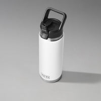 BOUTEILLE ISOTHERME - RAMBLER 26 OZ STRAW BOTTLE - 769 ML - WHITE - YETI
