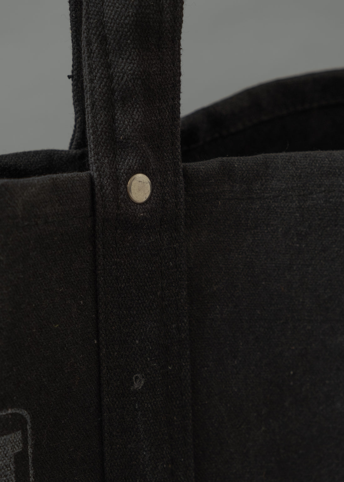 SAC XXL - NOIR - LABOUR TOTE BAG - CANVAS COTON - PUEBCO
