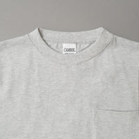 T-SHIRT EPAIS - GRIS CHINÉ - MAX WEIGHT 8 OZ - CAMBER USA