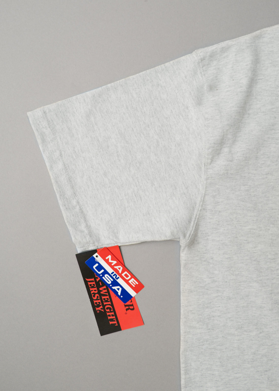 T-SHIRT EPAIS - GRIS CHINÉ - MAX WEIGHT 8 OZ - CAMBER USA