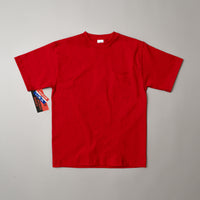 T-SHIRT EPAIS - ROUGE - MAX WEIGHT 8 OZ - CAMBER USA