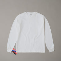 T-SHIRT EPAIS - BLANC - MANCHES LONGUES - MAX WEIGHT 8 OZ - CAMBER USA